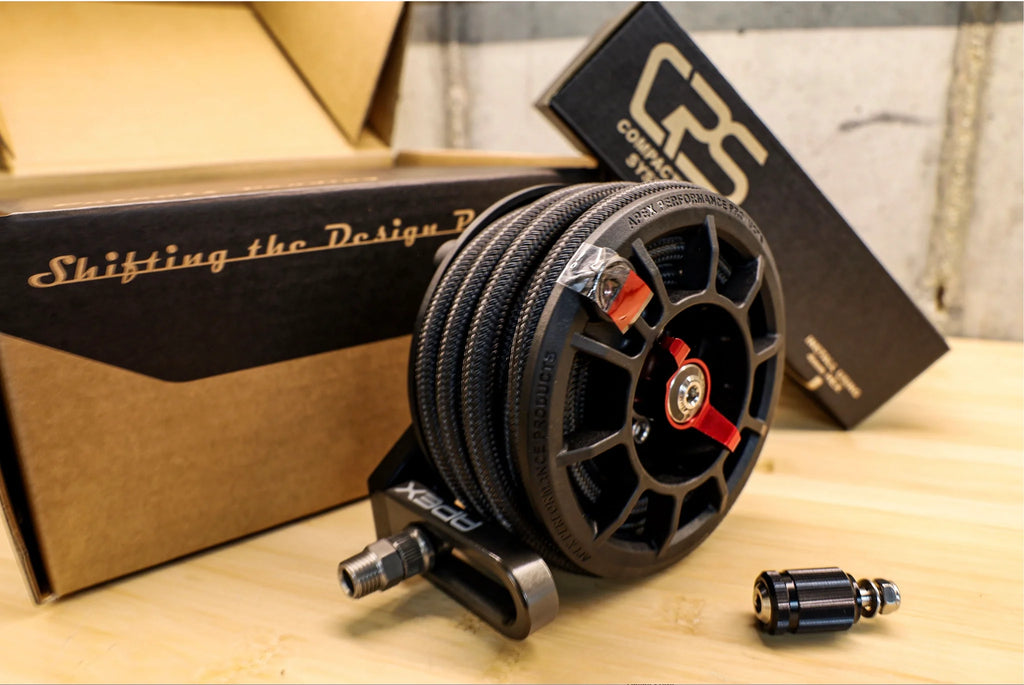 The 35' Compact Reel System is IN STOCK!!! PATENT PENDING - Designed and  built to be the highest quality compact hose reel on the marke