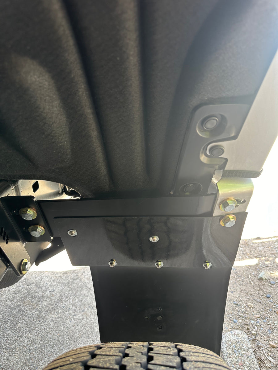 LC300 Cruiser Company Rear Bar Mud flap Brackets – Pinnacle4x4